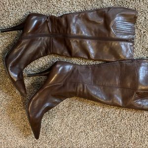 Nine West Leather Boots Size 12